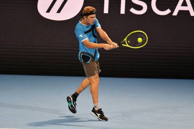 Tenis Uluslararası Atp Finalleri - Turnuva Turnuvası - Alex De Minaur, A. Davidovich Fokina 'ya karşı