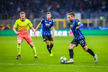 Futbol Şampiyonları Ligi Erkekler Şampiyonası Turnuva Turnuvası C grubu, Atalanta Manchester City 'ye karşı.