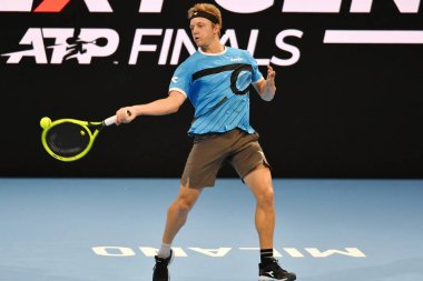 Tenis Uluslararası Atp Finalleri - Turnuva Turnuvası - Alex De Minaur, A. Davidovich Fokina 'ya karşı
