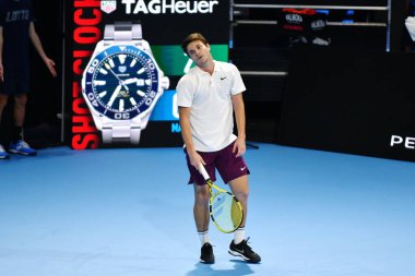 Tenis Uluslararası Atp Finalleri - Turnuva Turnuvası - Casper Ruud Miomir Kecmanović 'e karşı