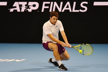 Tenis Uluslararası Atp Finalleri - Turnuva Turnuvası - Casper Ruud Miomir Kecmanović 'e karşı