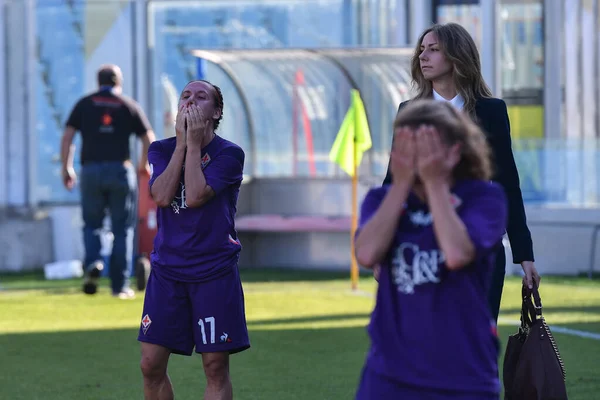 Italian Supercup Fútbol Femenino Juventus vs Fiorentina Mujeres — Foto de Stock