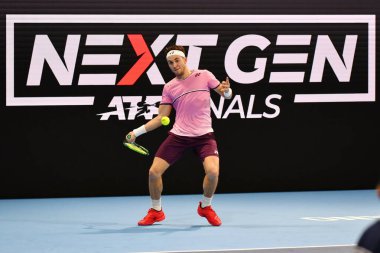 Tenis Uluslararası Atp Finalleri - Turnuva Turnuvası - Casper Ruud Miomir Kecmanović 'e karşı