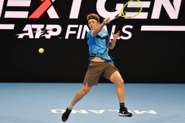 Tenis Uluslararası Atp Finalleri - Turnuva Turnuvası - Alex De Minaur, A. Davidovich Fokina 'ya karşı