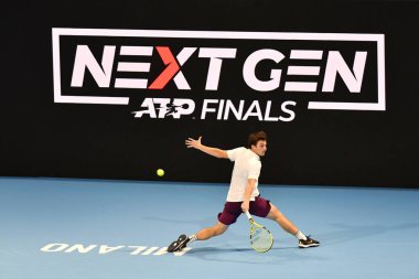 Tenis Uluslararası Atp Finalleri - Turnuva Turnuvası - Casper Ruud Miomir Kecmanović 'e karşı