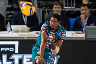 Voleybol İtalya Süper Kupa Erkekler Finali - Sir Safety Perugia Modena Volley 'e karşı