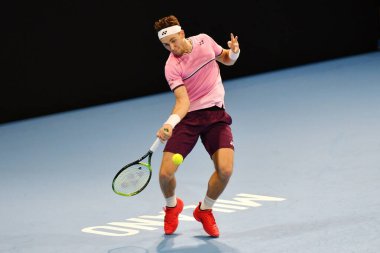 Tenis Uluslararası Atp Finalleri - Turnuva Turnuvası - Casper Ruud Miomir Kecmanović 'e karşı