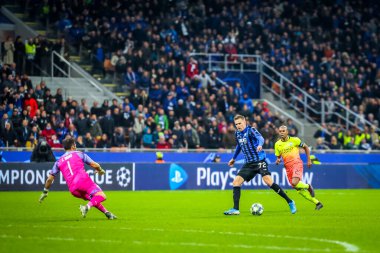 Futbol Şampiyonları Ligi Erkekler Şampiyonası Turnuva Turnuvası C grubu, Atalanta Manchester City 'ye karşı.