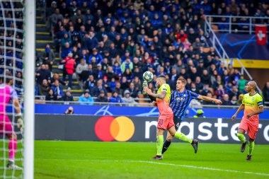 Futbol Şampiyonları Ligi Erkekler Şampiyonası Turnuva Turnuvası C grubu, Atalanta Manchester City 'ye karşı.