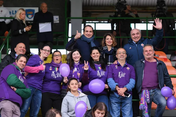 Campeonato Italiano de Futebol Série A Feminino Fiorentina Feminino & # 39; s vs AC Milan — Fotografia de Stock