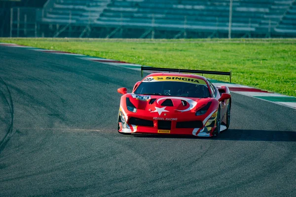 Ferrari Challenge Cup Ferrari Challenge World Finals - Mugello 2019 — Stockfoto