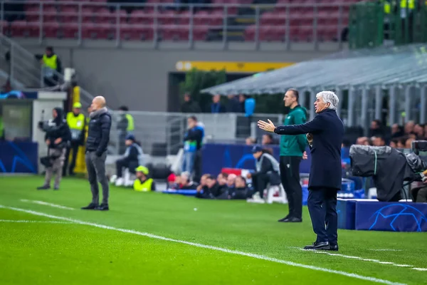 Ποδόσφαιρο Champions League Men Championship Τουρνουά γύρο, ομάδα Γ, Atalanta εναντίον Μάντσεστερ Σίτι — Φωτογραφία Αρχείου