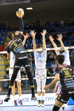 Voleybol İtalyan Serie A Erkekler Süper Ligi Şampiyonluğu Cucine Lube Civitanova vs Top Volley Latin