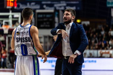 İtalya Basketbol Şampiyonası Umana Reyer Venezia Banco di Sardegna Sassari 'ye karşı