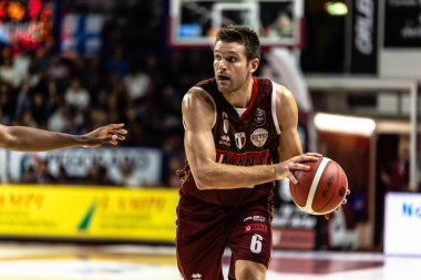 İtalya Basketbol Şampiyonası Umana Reyer Venezia Banco di Sardegna Sassari 'ye karşı