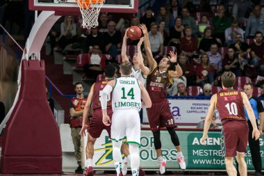 Basketbol Eurocup Şampiyonası Umana Reyer Venezia Limoges Csp 'a karşı