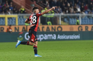 İtalyan Futbolu Serisi A Erkekler Şampiyonası Genoa Brescia 'ya karşı