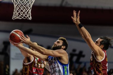 İtalya Basketbol Şampiyonası Umana Reyer Venezia Banco di Sardegna Sassari 'ye karşı