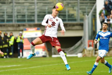 İtalyan Futbolu Serisi A Erkekler Şampiyonası Brescia Torino 'ya karşı