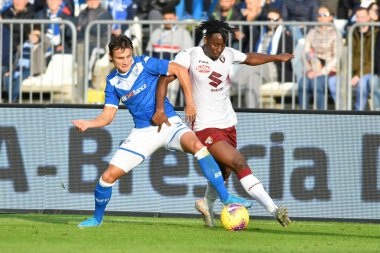 İtalyan Futbolu Serisi A Erkekler Şampiyonası Brescia Torino 'ya karşı