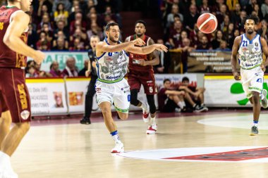 İtalya Basketbol Şampiyonası Umana Reyer Venezia Banco di Sardegna Sassari 'ye karşı