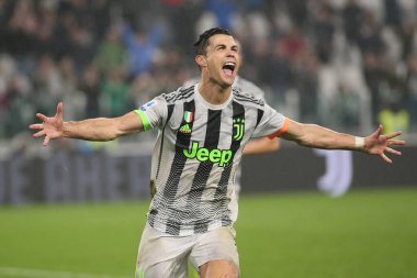 İtalyan Futbolu Serie A Men Şampiyonası Juventus Cenova 'ya karşı