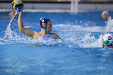 Waterpolo Euroleague Kadınlar Şampiyonası Sürgün Sg Dunaujvaros 'a karşı