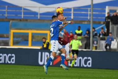 İtalyan Futbolu Serisi A Erkekler Şampiyonası Brescia Torino 'ya karşı