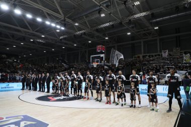 İtalya Basketbol Şampiyonası Segafredo Virtus Bologna 'ya karşı De Longhi Treviso Basket