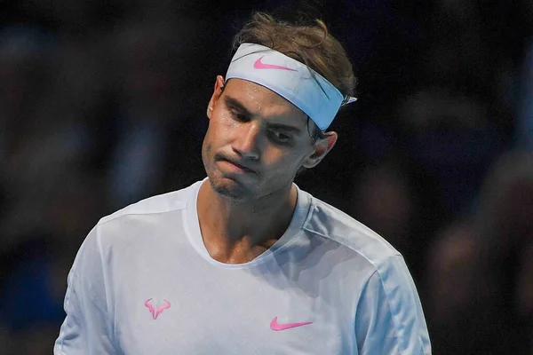 Tennis Internationals Nitto ATP Finals - Singles - Rafael Nadal vs Alexander Zverev — Stock Photo, Image