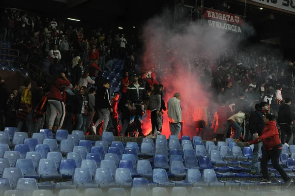 İtalyan Futbolu Serisi A Erkekler Şampiyonası Genoa Brescia 'ya karşı — Stok fotoğraf