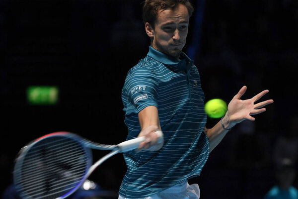 Tennis Internationals Nitto ATP Finals - Tournament - Daniil Medvedev vs Stefanos Tsitsipas
