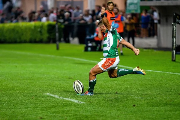 Rugby Guinness Pro 14 Benetton Treviso vs Leinster Rugby —  Fotos de Stock