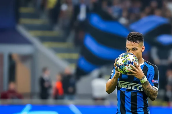 Campionato di calcio Champions League maschile Inter contro Borussia Dortmund — Foto Stock