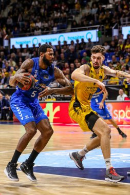 Uluslararası Basketbol Takımları Iberostar Tenerife San Pablo Burgos 'a karşı