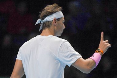Tenis Uluslarası Nitto Atp Final Rafael Nadal Daniil Medvedev 'e karşı