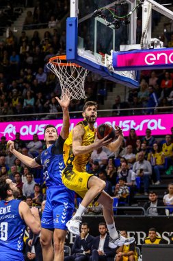 Uluslararası Basketbol Takımları Iberostar Tenerife San Pablo Burgos 'a karşı