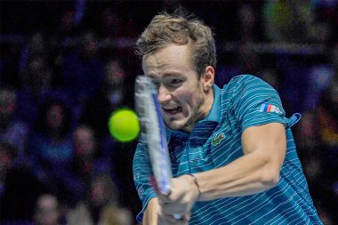 Tenis Uluslarası Nitto Atp Final Rafael Nadal Daniil Medvedev 'e karşı