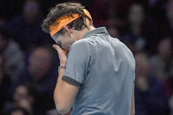 Tennis Internationals Nitto ATP Final Novak Đokovic Vs Dominic Thiem - ( Dominic Thiem )