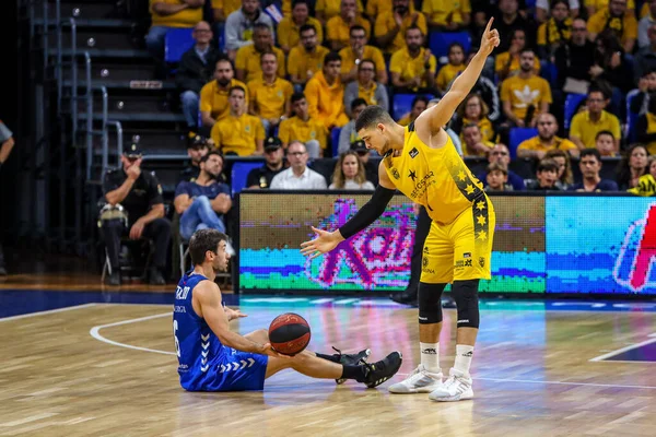 Equipos Internacionales de Baloncesto Iberostar Tenerife vs San Pablo Burgos — Foto de Stock