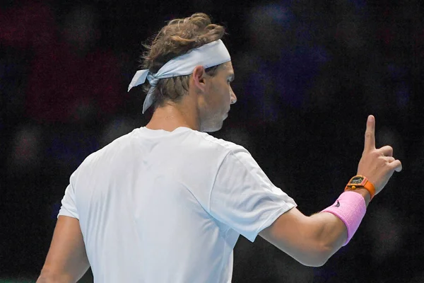 Tenis Internationals Nitto Atp Final Rafael Nadal Vs Daniil Medveděv — Stock fotografie