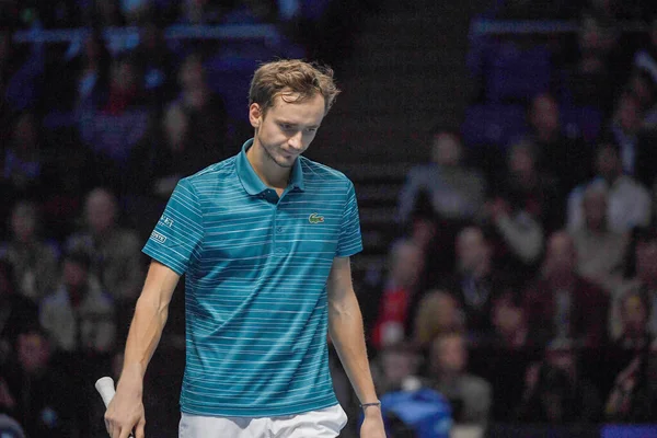 Internacionais de tênis Nitto ATP Final Rafael Nadal Vs Daniil Medvedev — Fotografia de Stock