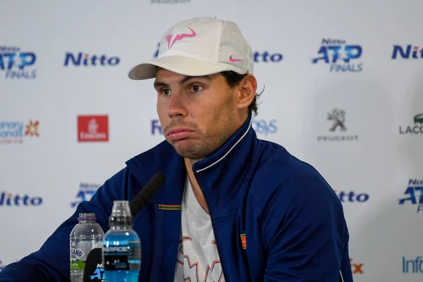 Tenis Internacionales Nitto ATP Final Rafael Nadal Vs Daniil Medvedev — Foto de Stock