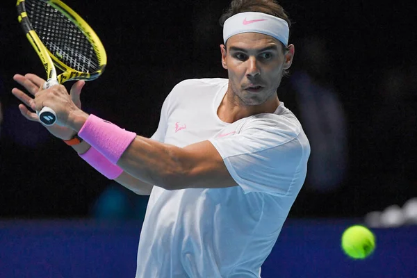 Internacionais de tênis Nitto ATP Final Rafael Nadal Vs Daniil Medvedev — Fotografia de Stock