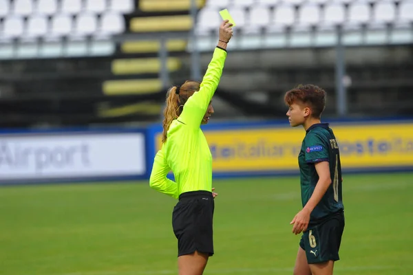 Italian Football Team Euroepan 2021 Qualifications - Italy Women vs Malta Women — Stock Photo, Image