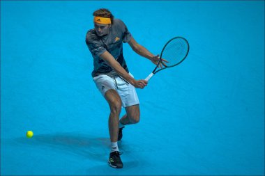 Tenis Uluslarası Nitto Atp Final Dominic Thiem Alexander Zverev 'e karşı yarı final 2