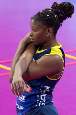 İtalyan Süper Kupa Kadını Imoco Volley Conegliano Igor Volley Novara 'ya karşı