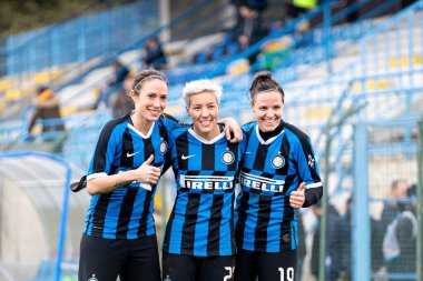 İtalyan Futbolu Serisi A Women Championship Inter - Orobica Bergamo