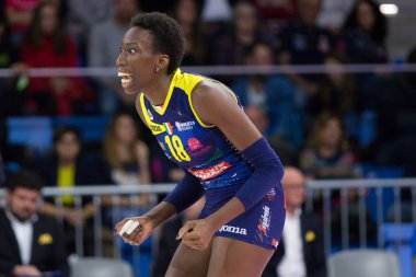 İtalyan Süper Kupa Kadını Imoco Volley Conegliano Igor Volley Novara 'ya karşı