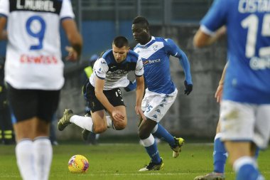 İtalyan Futbolu Serisi A Erkekler Şampiyonası Brescia Atalanta 'ya karşı